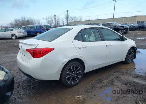 2017 Toyota Corolla Se from USA, damaged, VIN 2T1BURHE2HC794860